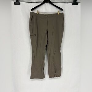 L.L. Bean Brown nylon Cargo pants